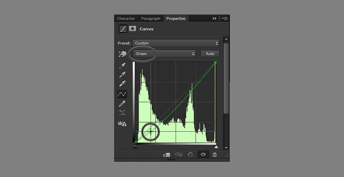 تنظیمات Curves