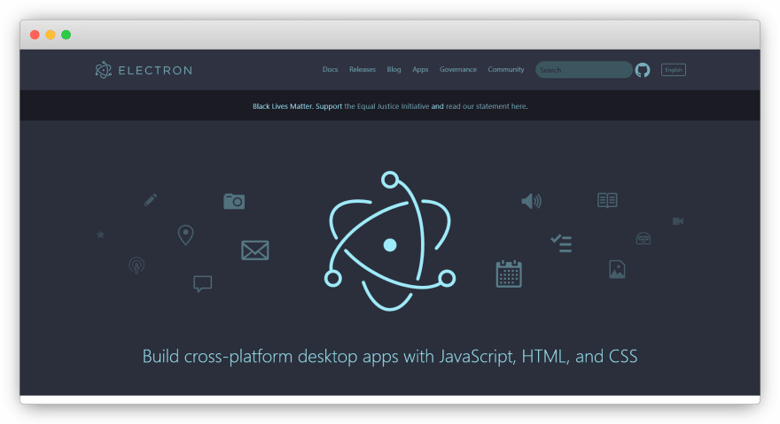 پروژه ی Electron برای ساخت برنامه های دسکتاپ